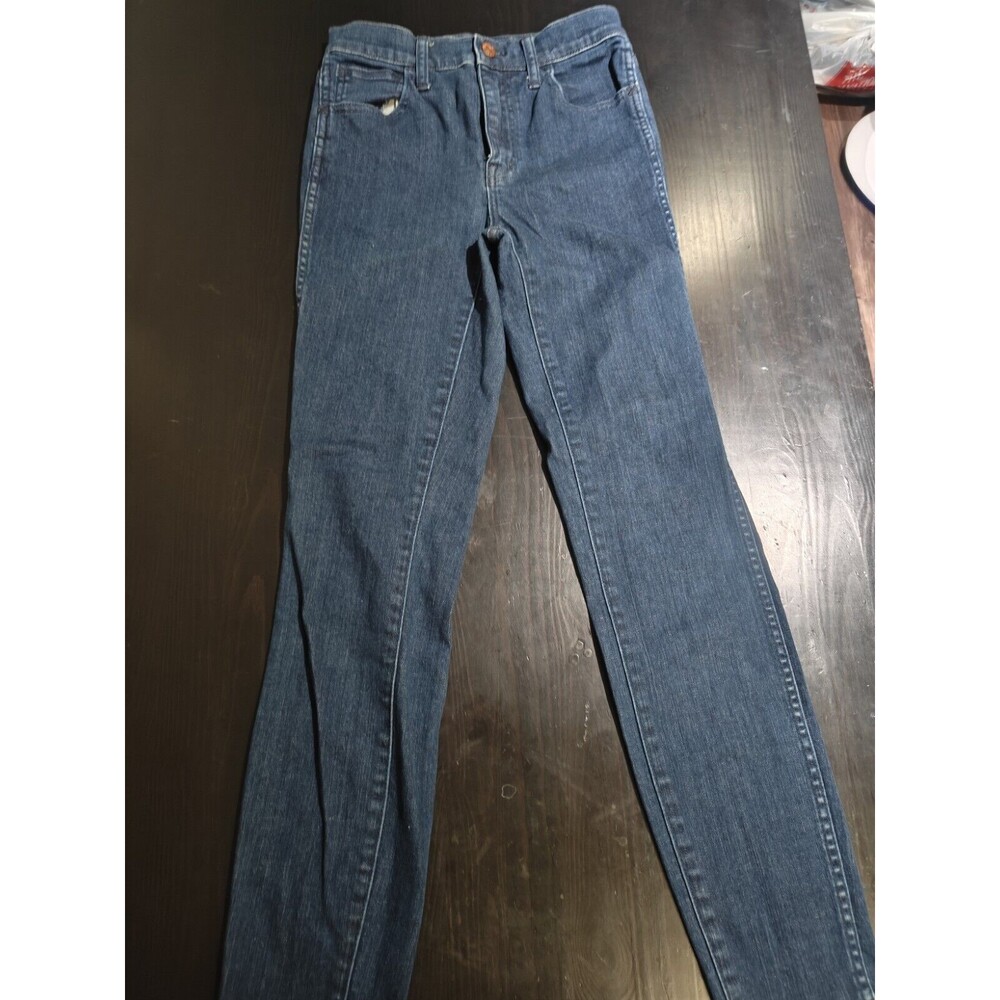 Madewell High-Rise Skinny Skinny Jeans Size 25 Blue Denim
